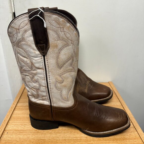 Roper Parker Women's Western Leather Boots 9.5 - Picture 6 of 9